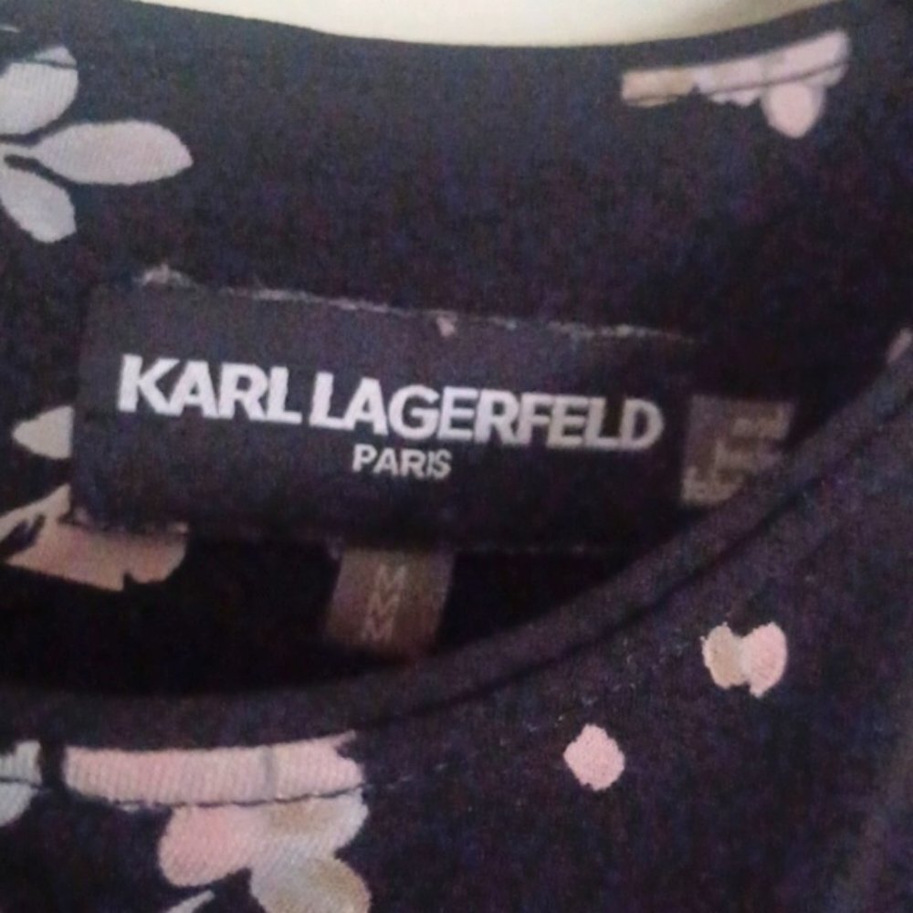 Floral Blouse Medium Karl Lagerfeld - Picture 10 of 12
